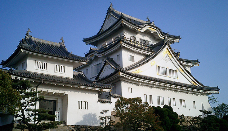 岸和田城